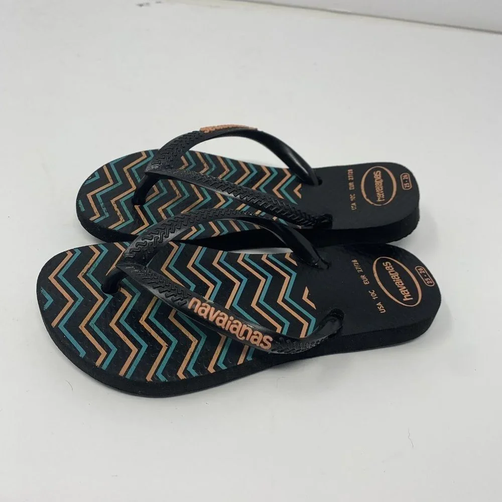Kids Havaianas Flip Flops Youth Size 10 EU‎ 25-26